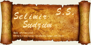 Selimir Sudžum vizit kartica